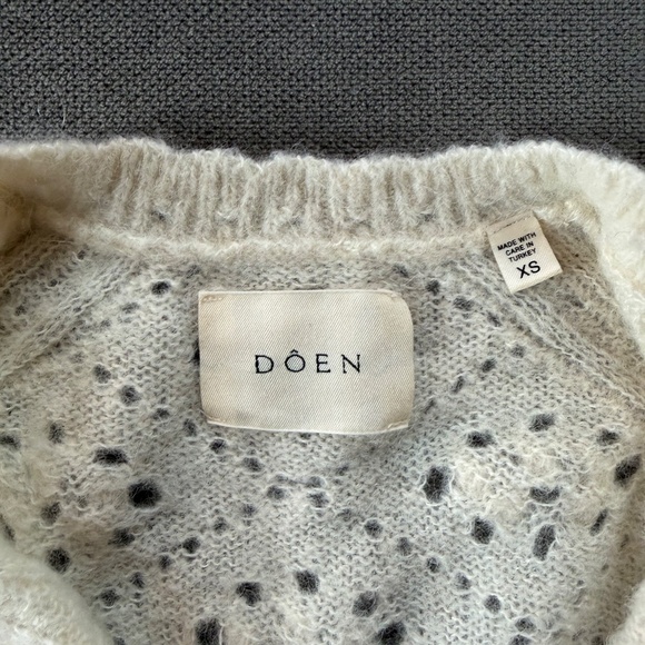 Doen Mirabelle Cardigan - Ivory - XS - EUC - Picture 4 of 5